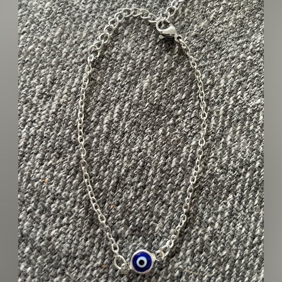 Evil Eye Silver Bracelet NWT - Picture 3 of 5